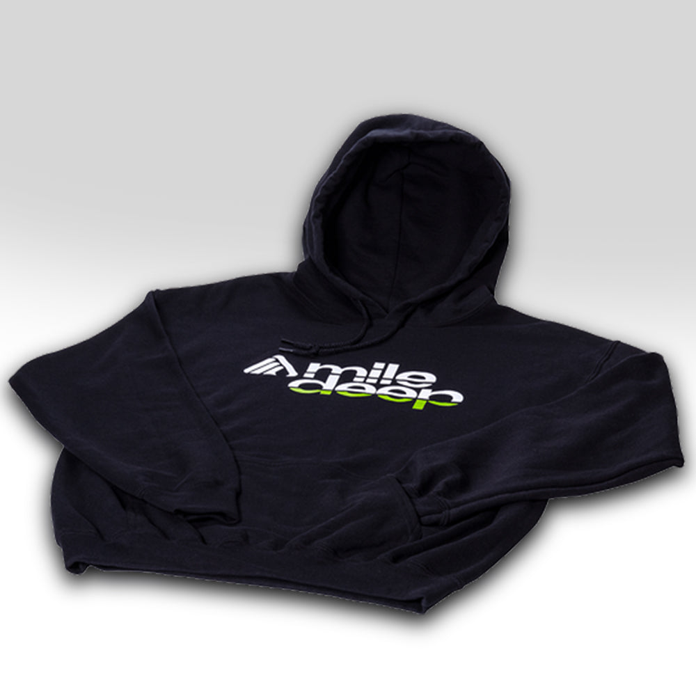 classic logo crew hoodie